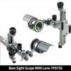 ZSHJGJR Archery Bow Sight Compound Bow Scope Sight Single Pin 0.019" Optical Fiber 2X 4X 6X 8X Lens Optical Fiber Sight for Hunting Shooting Accessory (Black, 2X) view 4