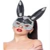 Fever Black Jewel Sequin Rabbit Mask view 1