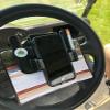 Golf Cart Steering Wheel Phone Mount/Scorecard Pro view 4