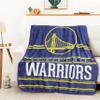 Northwest NBA Dual Vision 45 X 60 Silk Touch Throw Blanket, 200 GSM, Golden State Warriors view 1