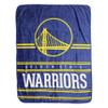 Northwest NBA Dual Vision 45 X 60 Silk Touch Throw Blanket, 200 GSM, Golden State Warriors view 3