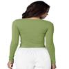 Adar Underscrubs for Women - Long Sleeve Underscrub Comfort Tee - 2900 - Spring Leaf - L view 2