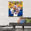 Trends International NBA Golden State Warriors - Stephen Curry 22 Wall Poster, 34L x 22.4W, Poster & Clip Bundle view 2
