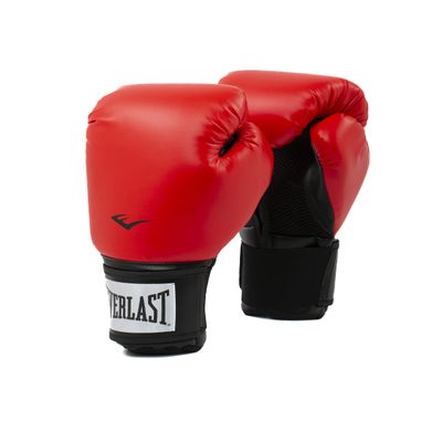 Everlast Prostyle 2 Boxing Gloves | Training & Heavy Bag Gloves | Synthetic Leather | Men & Women | Heavy Bag & Mitt Work | Ventilated Mesh Palm | Triple-Layer Foam | Red, 12 oz