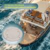 Diydeg Deck Plate, 7.32in OD 5.31in ID 316 Marine Grade Stainless Steel Round Access Panel Deck Plate Hatch Mirror Polishing with Pre Drilled Hole, Waterproof Inspection Hatch for Various Marine Boat view 3