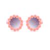 JINHUIBBA Girls round Flower Sunglasses Flower Cute Glasses UV 400 Protection for Outdoor Beach view 2