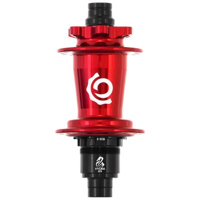 Industry Nine Hydra Classic Boost Rear Hubs - 28 Spoke Hole Mountain Bike Wheel Hub - Red - 6 Bolt HG