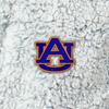 NORTHWEST NCAA Auburn Tigers Sherpa Bath Robe, 26" x 47", Gray view 4