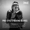 Everlast Prostyle 2 Boxing Gloves | Training & Heavy Bag Gloves | Synthetic Leather | Men & Women | Heavy Bag & Mitt Work | Ventilated Mesh Palm | Triple-Layer Foam | Black, 14 oz view 2