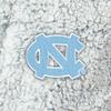 Northwest NCAA North Carolina Tar Heels Sherpa Bath Robe, 26" x 47", Gray view 4
