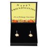 Sunflower Earrings Friendsgiving Gift, Hostess Gift, Gift for Best Friend, Mother in Law Gift, Thank You Gift view 1