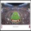 Alabama Football at Twilight (end zone) - 40.25x13.75-inch Standard Framed Print by Blakeway Panoramas view 1
