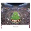Alabama Football at Twilight (end zone) - Unframed 40 x 13.5 Poster by Blakeway Panoramas view 1