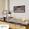 Alabama Football at Twilight (end zone) - 42x15.5-inch Single Mat, Select Framed Picture by Blakeway Panoramas view 4