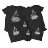 Natural Underwear Family Trip #9 Castle It's Beginning to Look a Lot Like Women Men Youth Kids Cotton Crew Neck Black T Shirts Kids Girls 3T view 1