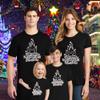Natural Underwear Family Trip #9 Castle It's Beginning to Look a Lot Like Women Men Youth Kids Cotton Crew Neck Black T Shirts Kids Girls 3T view 3