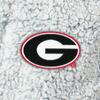 Northwest NCAA Georgia Bulldogs Sherpa Bath Robe, 26" x 47", Gray view 4