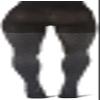 Berkshire Womens V-design With Control Top And Reinforced Toe Tights, Dark Grey, 5X-6X US view 4