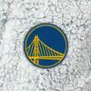 Northwest NBA Golden State Warriors Sherpa Bath Robe, 26" x 47", Gray view 4
