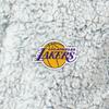 Northwest NBA Los Angeles Lakers Sherpa Bath Robe, 26" x 47", Gray view 4