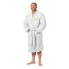 Northwest NCAA Michigan Wolverines Sherpa Bath Robe, 26" x 47", Gray view 1