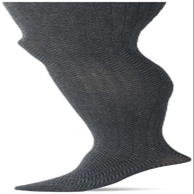Berkshire Herringbone Rib Tights with Non-Control Top and Reinforced Toe - 4922