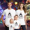 Natural Underwear Family Trip #9 Castle It's Beginning to Look a Lot Like Women Men Youth Kids Cotton Crew Neck White T Shirts Youth Girls Large view 3