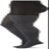Berkshire Womens V-design With Control Top And Reinforced Toe Tights, Dark Grey, Medium US view 2
