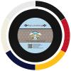 Country Brook Design - 1 Inch Black Lite Weight Nylon Webbing, 100 Yards - 6 Vibrant Colors view 1