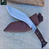 GK&CO. Kukri House Authentic Kukri/Khukuri 14.5" Blade 5" Chirra (5 Fuller) Gorkha Knife Blocker Rosewood Handle-GK - Handmade in Nepal Imported view 2