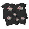 Natural Underwear Family Trip #9 It's The Most Wonderful Time to Wear Ears Women Men Youth Kids Cotton Crew Neck Black T Shirts Youth Girls Small view 1