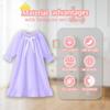610 YOU Girls Cotton Nightgowns, Purple Vintage Long Sleeve Night Gowns for Girls, Sleep-Dresses 10-12 Years view 3