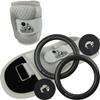 Ankle Wrist Weights 5lb Bundle with Gymnastic Ring view 1