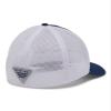 Columbia Unisex PFG Hooks Mesh Ball Cap-High Crown, Carbon/Silver, XX-Large view 2