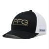 Columbia Unisex PFG Hooks Mesh Ball Cap-High Crown, Black/Gold, XX-Large view 3