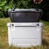 Cruiser Cooler, Light & Dark Gray, 27 Quarts, by Prime Retreat view 2