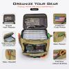 KastKing Karryall Fishing Tackle Bags for Saltwater or Freshwater Fishing - Water Resistant Material - Fishing Gear Storage - Medium Khaki view 2