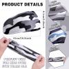 6 Pcs Kids Headbands - Athletic Sweatbands, Football Headbands, Sweat Absorbing Elastic Hairbands (Camouflage) view 2