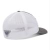 Columbia Unisex PFG Hooks Mesh Ball Cap-High Crown, Titanium/Silver, XX-Large view 2