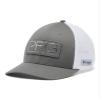 Columbia Unisex PFG Hooks Mesh Ball Cap-High Crown, Titanium/Silver, XX-Large view 3