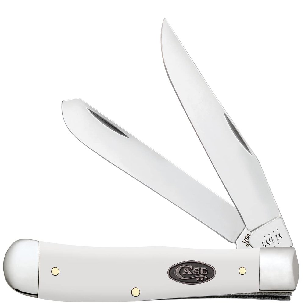 Case Cutlery CA63960: Trapper White Synthetic