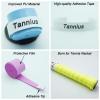 Tannius Tennis Racket Grip Tape, 6 Pack Tacky Tennis Grips, Absorbent and Enhanced Tennis Racquet Overgrip (6-Pack Orange) view 2