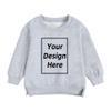 Kids Tales Boys Girls Custom Sweatshirt Add Your Own Text Design Cotton Pullover Kids Brushed Fleece Personalized Shirt Tops view 1