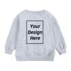 Kids Tales Boys Girls Custom Sweatshirt Add Your Own Text Design Cotton Pullover Kids Brushed Fleece Personalized Shirt Tops view 2