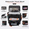 KastKing Karryall Fishing Tackle Bags for Saltwater or Freshwater Fishing - Water Resistant Material - Fishing Gear Storage - Large Black view 2