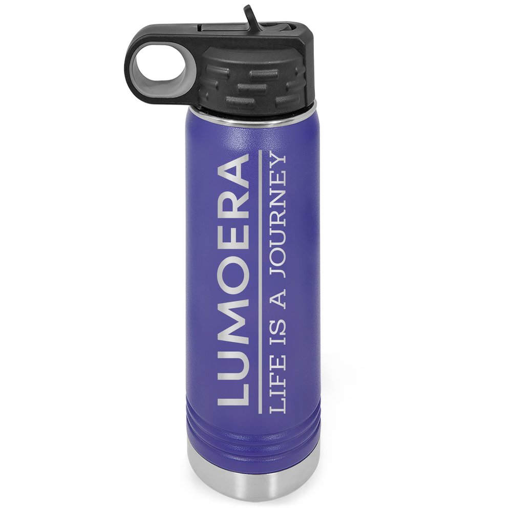 Personalized Water Bottles/Straw Vacuum Insulated Water Bottle Stainless Steel Sports Water Bottle 40 oz Navy Blue