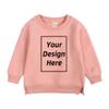 Kids Tales Boys Girls Custom Sweatshirt Add Your Own Text Design Cotton Pullover Kids Brushed Fleece Personalized Shirt Tops view 1