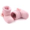 Cotton Shoes for Baby Girls and Boys Warm Shoes Soft Comfortable Boots Infant Toddler Warming Toddler Boy Casual Shoes (Pink, 0-6 Months) view 4