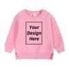 Kids Tales Boys Girls Custom Sweatshirt Add Your Own Text Design Cotton Pullover Kids Brushed Fleece Personalized Shirt Tops view 1