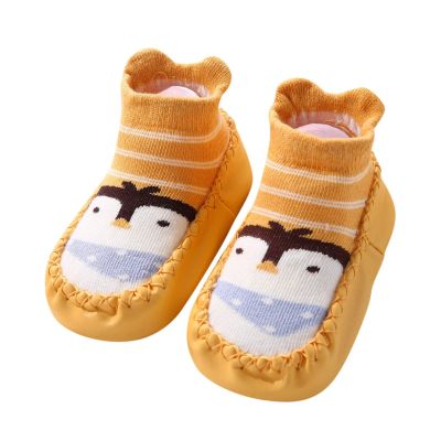 Autumn and Winter Cute Children Toddler Shoes Flat Bottom Non Slip Floor Sports Shoes Socks Shoes Warm Boys School Shoes (A, 2.5-3 Years Toddler)